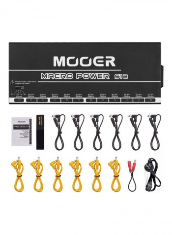 S12 Macro Power Guitar Effect Power Supply Station