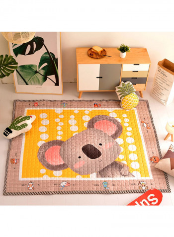 Koala Anti-Slip Living Room Carpet Multicolour 145x195centimeter