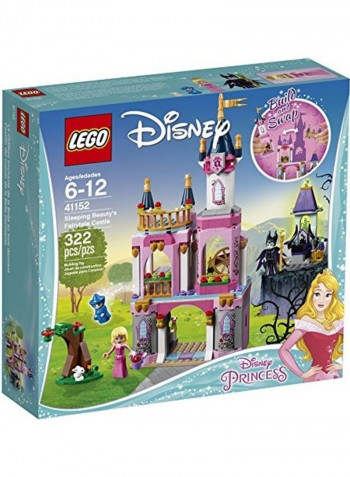 322-Piece Disney Princess Sleeping Beauty's Fairytale Castle Building Toy