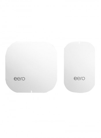Home Wi-Fi System (1 Eero / 1 Beacon) 1 Mbps White