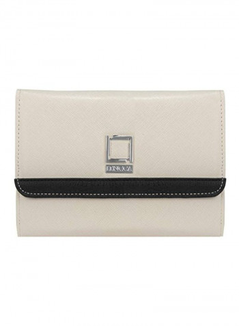 Foldable Crossbody Clutch Ivory