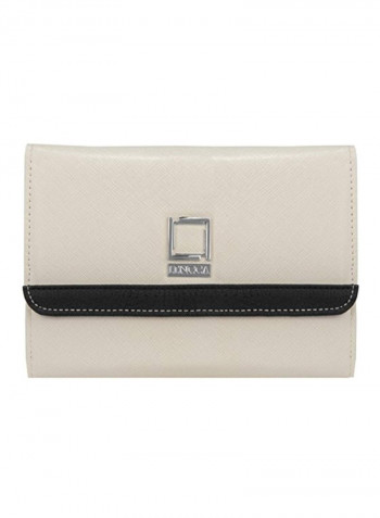 Foldable Crossbody Clutch Ivory