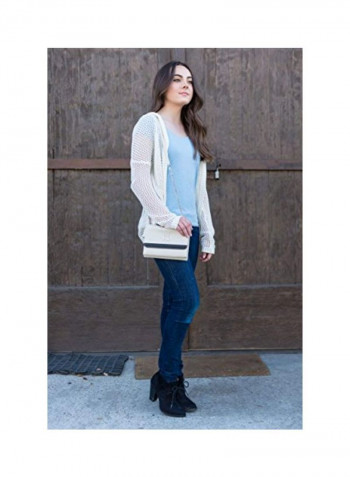 Envelope Crossbody Handbag Ivory