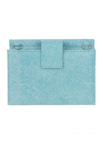 Foldable Crossbody Clutch Sky Blue