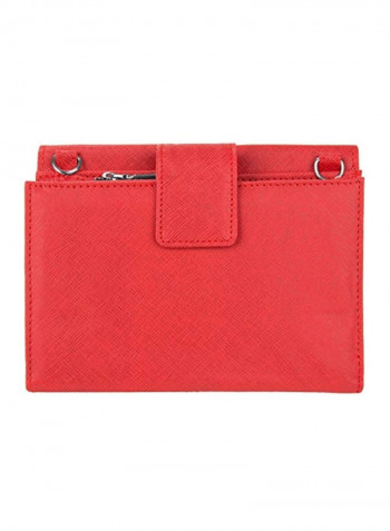 Foldable Crossbody Clutch Ruby