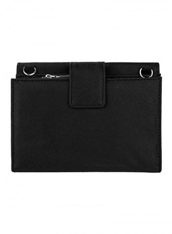 Bi-Fold Leather Wallet Black