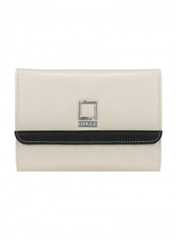 Foldable Crossbody Clutch Ivory