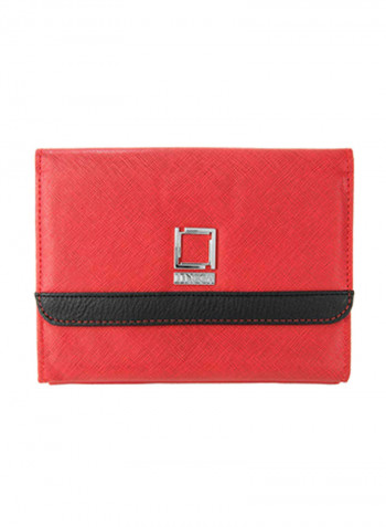 Foldable Crossbody Clutch Red