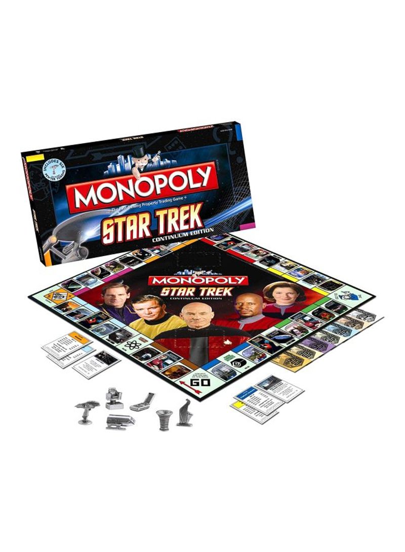 Star Trek Continuum Monopoly Board Game MN066-201