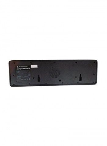 Ultra Slim Docking Station Black