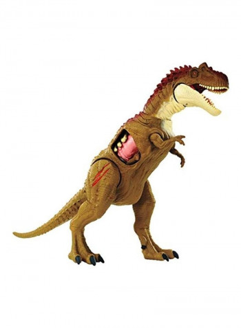 Jurassic World Battle Damage Albertosaurus Dinosaur 4 x 15inch