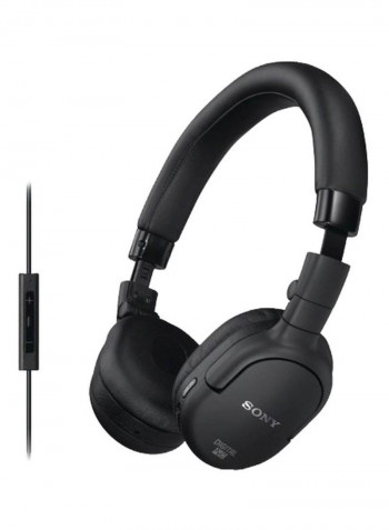 Noise-Cancelling Over-Ear Headphones Black