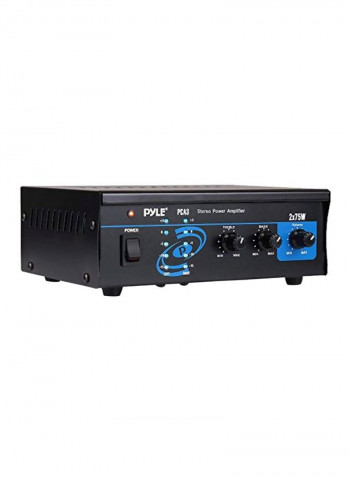 Audio Power Amplifier System PCA3 Black/Blue