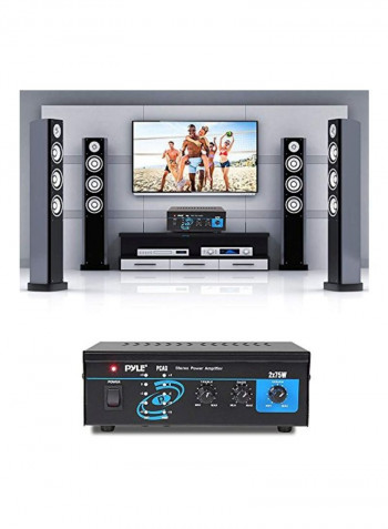 Audio Power Amplifier System PCA3 Black/Blue