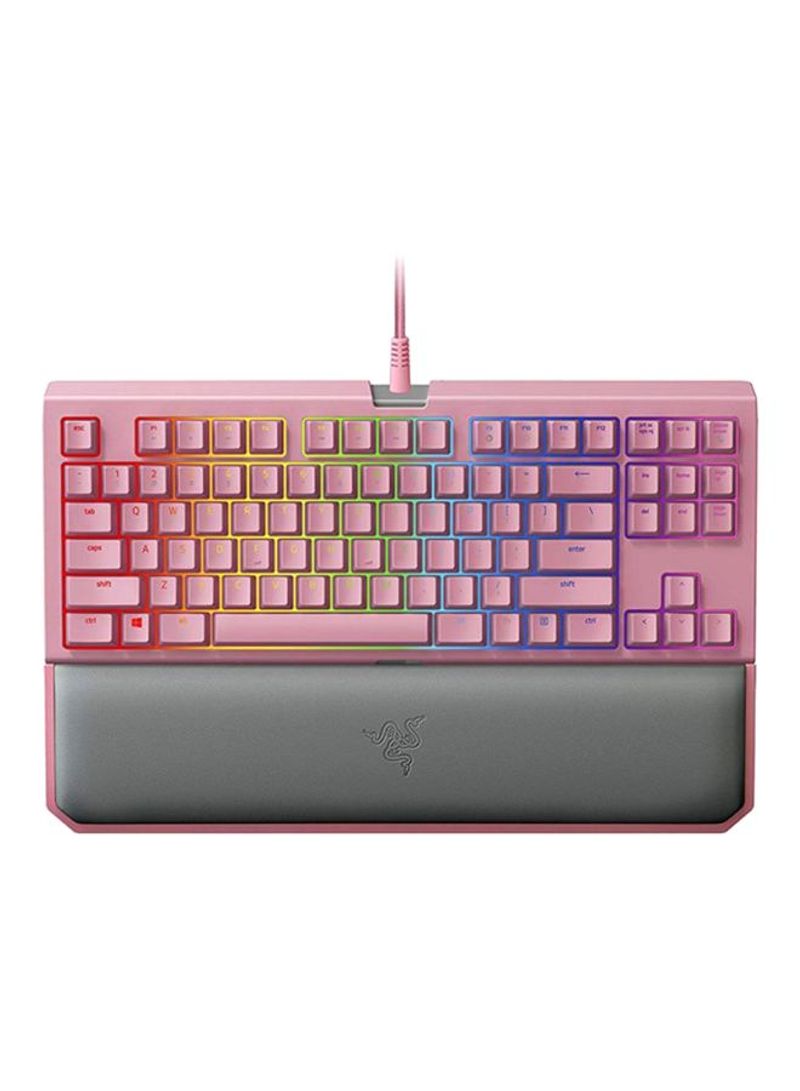 Huntsman Wired Opto-Mechanical Gaming Keyboard 14.02x44.48x3.51cm Pink/Grey/Yellow