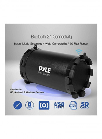 Portable Bluetooth Speaker PBMSPG15 Black