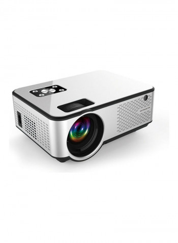 Mini HD LED Home Theater Projector C9 Silver