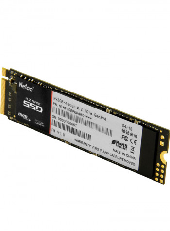 Netac N930E Flash High Speed Internal Solid State Drive Hard Disk 120غيغابايت أسود