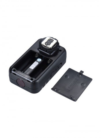Wireless Remote Control Flash Trigger Transceiver Pair Kit Black