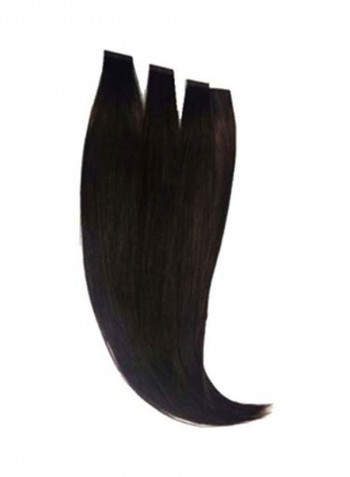 Pack Of 20 Hair Extension Dark Brown 24inch