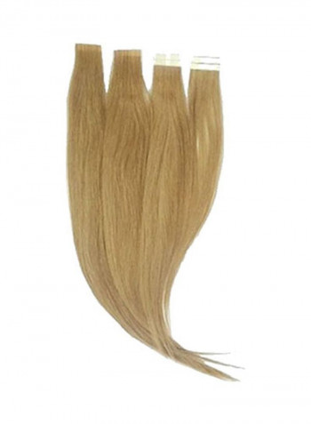 Pack Of 20 Hair Extension Light Blonde 24inch