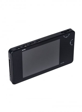 Portable Digital LA104 USB  Logic Analyzer Oscilloscope Black