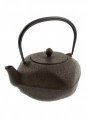 Japanese Artisan Tetsubin Teapot Grey/Black 42ounce