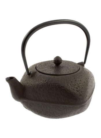 Japanese Artisan Tetsubin Teapot Grey/Black 42ounce