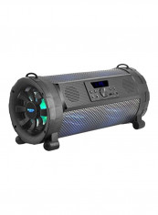 Portable Bluetooth Boombox Stereo System B075RMZ5ZS Black