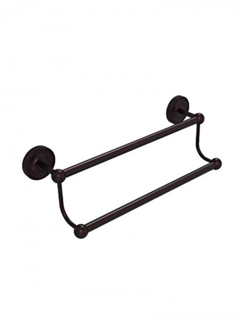 Prestige Regal Collection Double Towel Bar Black 24inch