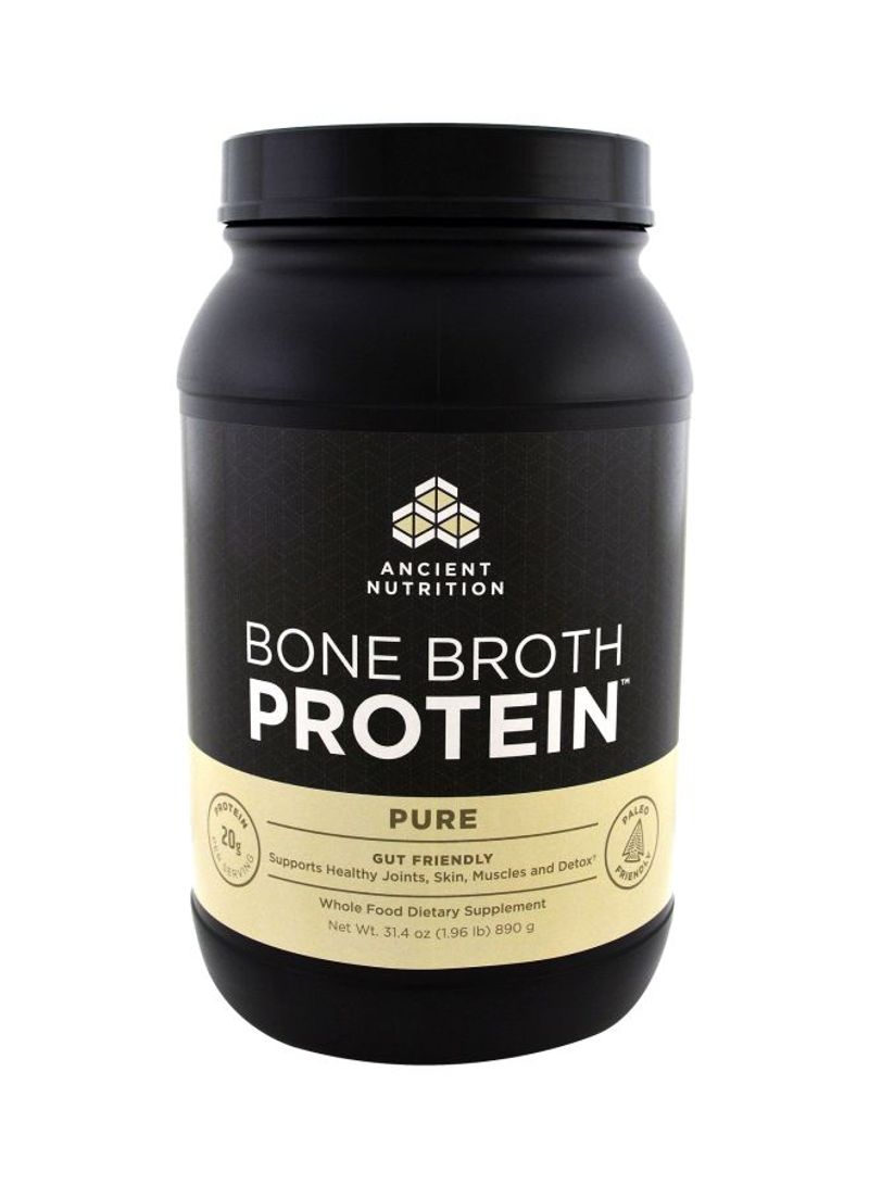 Bone Broth Protein Dietary Supplement Powder