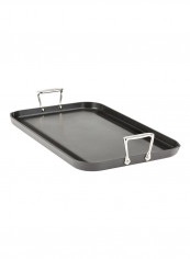 Anodized Nonstick Griddle Black 22x14x4inch