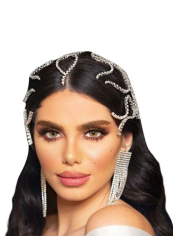 Bridal Crown With Earrings