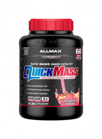 Quick Mass Rapid Mass Gain Catalyst Dietary Supplement