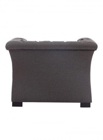 Chester Hill Sectional Sofa Black 94x107x83centimeter
