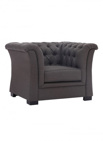 Chester Hill Sectional Sofa Black 94x107x83centimeter