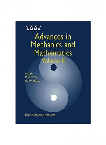 Advances In Mechanics And Mathematics Hardcover