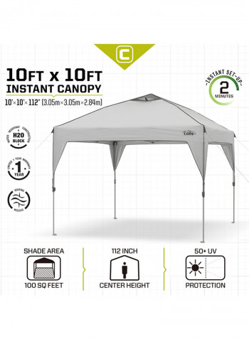 Instant Canopy 10x10x112inch