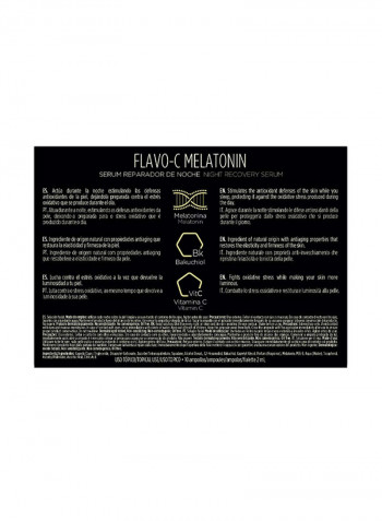 10-Ampoule Flavo-C Melatonin Night Recovery Serum 2ml