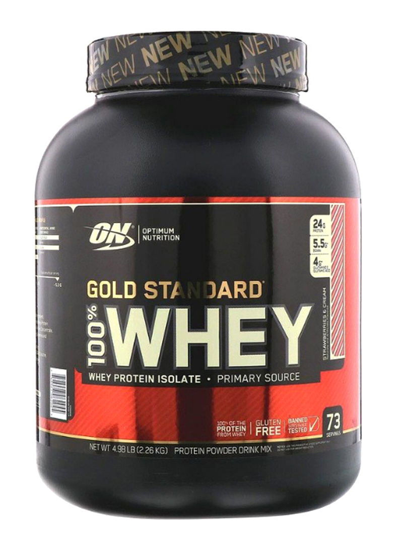 Gold Standard Whey Protein - Strawberry Cream - 2.26 Kg