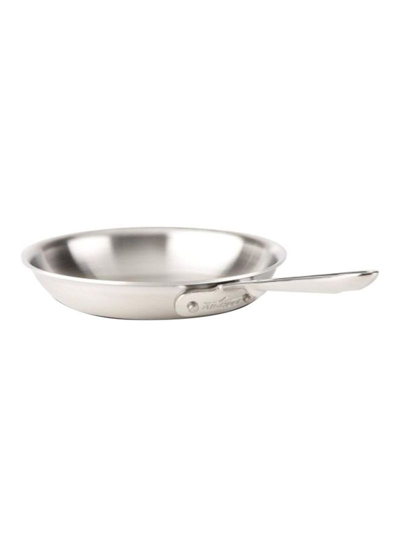 Stainless Steel Fry Saute Pan Silver 8inch
