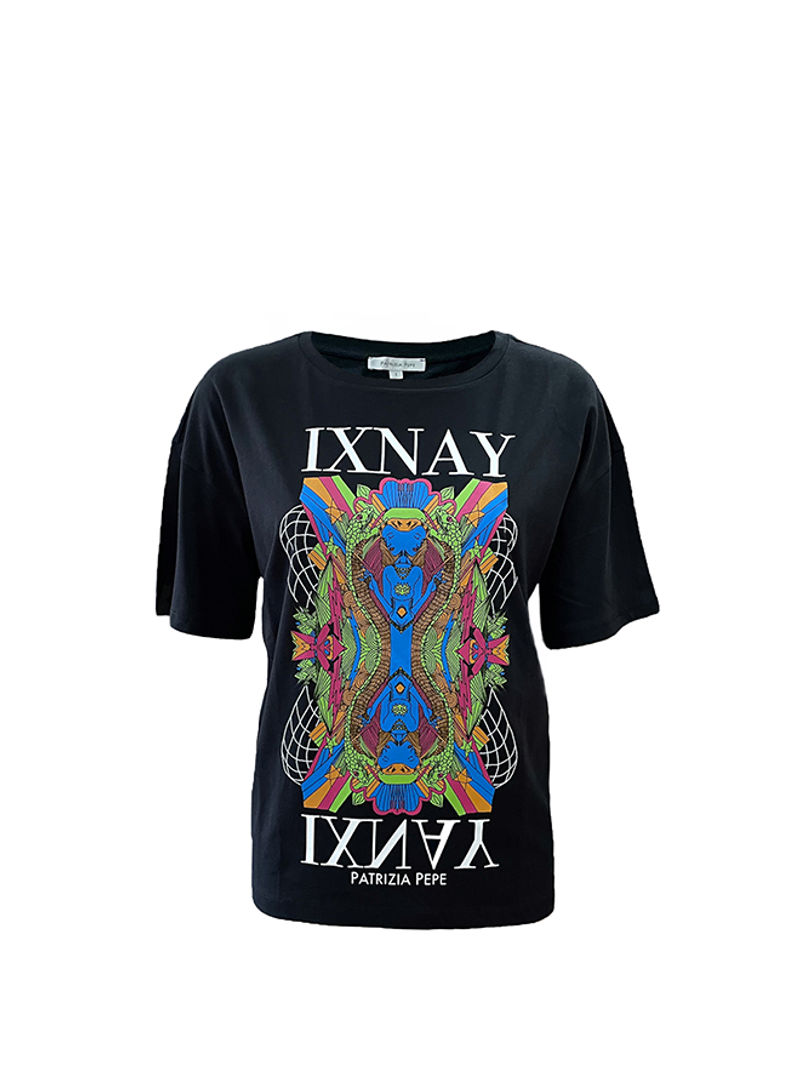 Graphic Printed Casual T-Shirt Multicolour