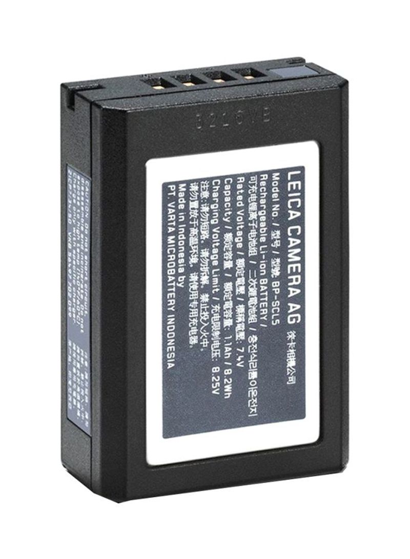 1300 mAh BP-SCL5 Lithium-Ion Battery For Leica M10 Black