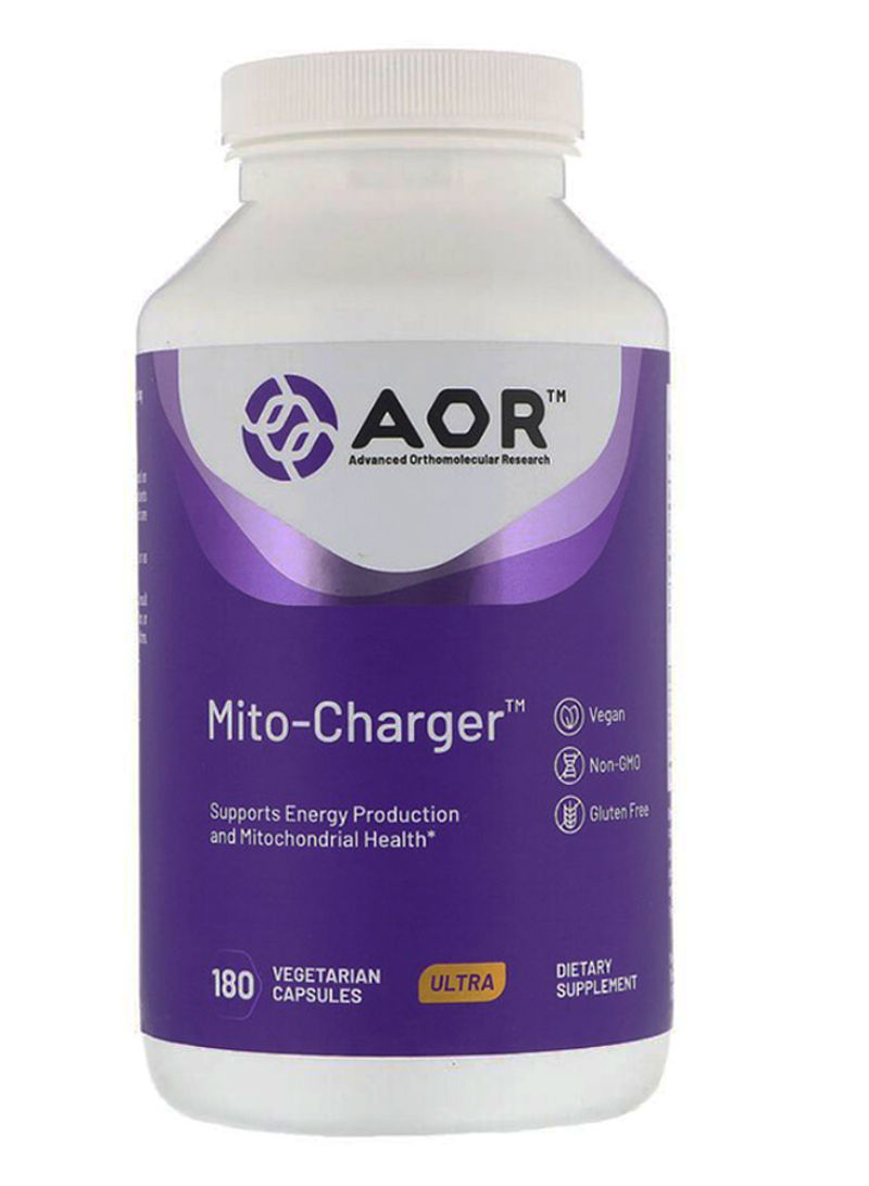 Mito-Charger Dietary Supplement - 180 Capsules