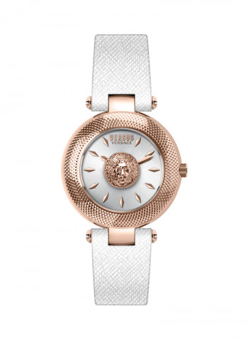 Women's Leather Strap Analog Wrist Watch V WVSP213118