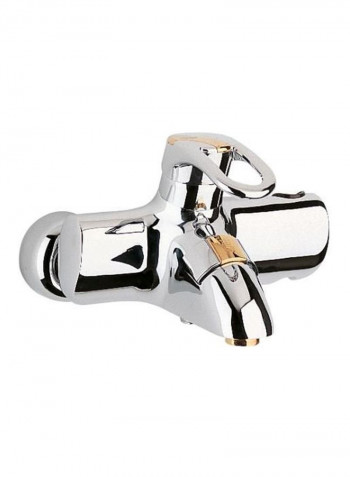 Chiara Shower Mixer Silver/Gold