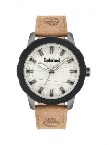 Men's Leather Analog Wrist Watch Set T TBL15949JSUB-63SET
