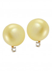 18K Gold Diamond And Pearl Earrings 0.04 Carat reviews 18K Gold Diamond And Pearl Earrings 0.04 Carat
