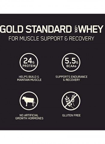 Gold Standard 100 Percent Whey Protein - Double Rich Chocolate - 2.27 Kg