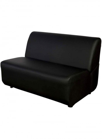 Coco Two Seater Custom Sofa Black 109cm